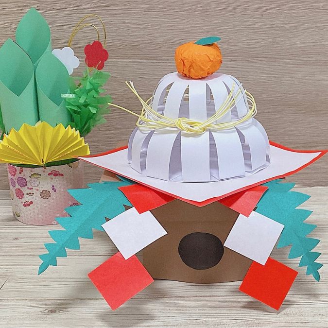 工作 紙をねじねじ♪ねじって作る正月飾り保育士を応援する情報サイト 保育と暮らしをすこやかに ほいくらし