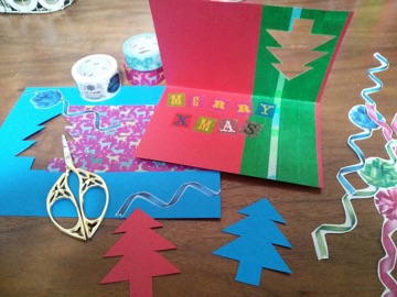 マスキングテープでクリスマス♪にちにち雑貨店びより