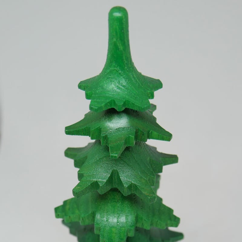 ドイツ木工 ツリー シュビップボーゲン クリスマスツリー グリーンxホワイト ドイツ木工芸 クリスマス雑貨 Xmasインテリア オブジェ ディスプレイサンタの家わあす