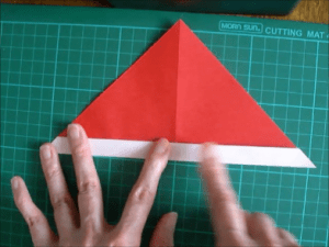 無料型紙 簡単！サンタ帽子の作り方 子ども用・大人用nunocoto fabric