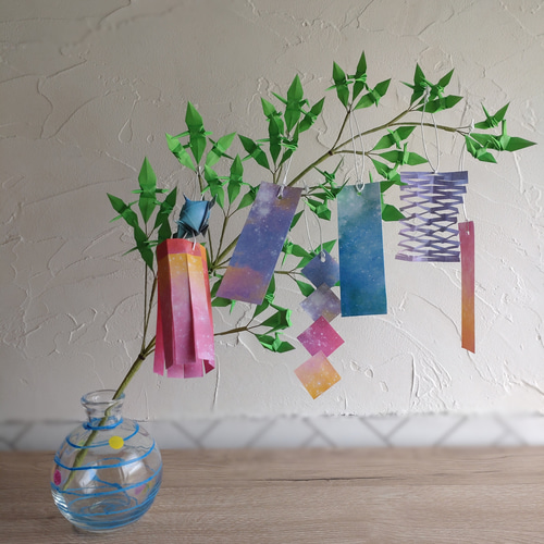 MakeEasy and cute! 4 types of Tanabata decorations🎋✨ - YouTube