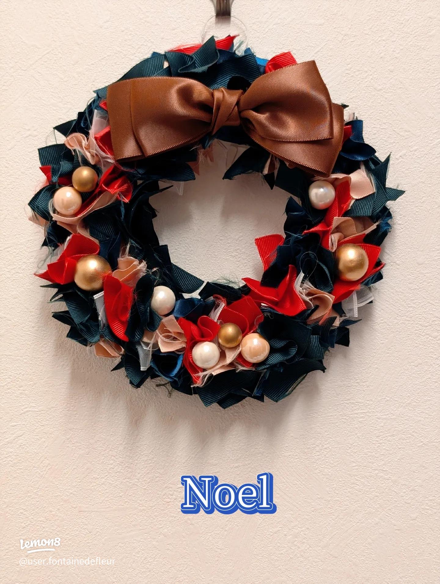 リボンくるくるリース〜クリスマス飾りにぴったりの製作遊び〜保育と遊びのプラットフォーム ほいくる