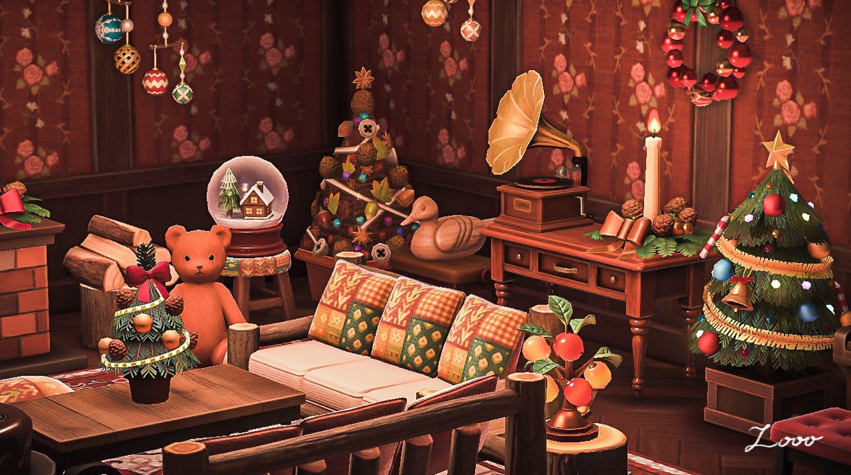 あつ森 クリスマスにイルミネーションな庭をつくる 島クリ- YouTube