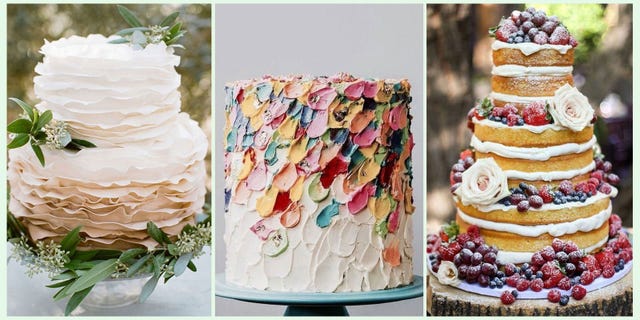 Pinterestで見つけた！オシャレな”映え”ウェディングケーキ♡でら婚🧡