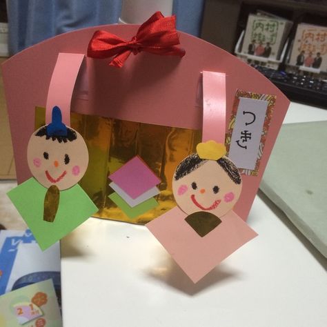 ひなまつり製作☆学校法人 共立学園 のぞみ幼稚園