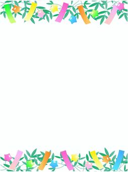 端午の節句 七夕 ハガキテンプレートArt.Kaede花通信