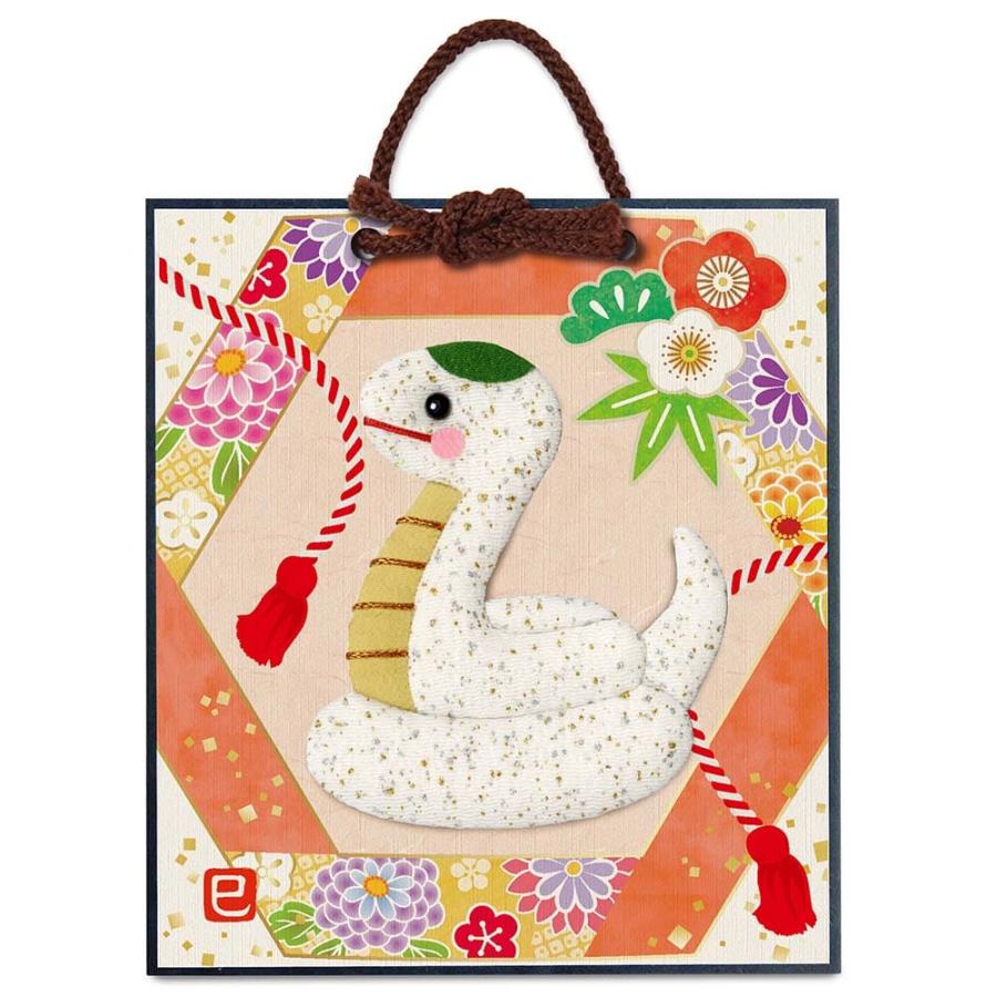 令和7年 巳年開運干支工芸品 置物・色紙・額装品・木目込み人形手作りキット 新作カタログ株式会社 近代