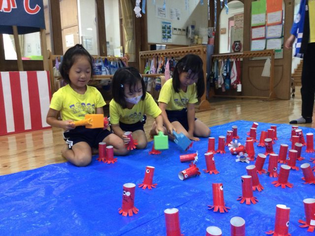 保育園 夏 祭り ゲーム 手作りTikTok