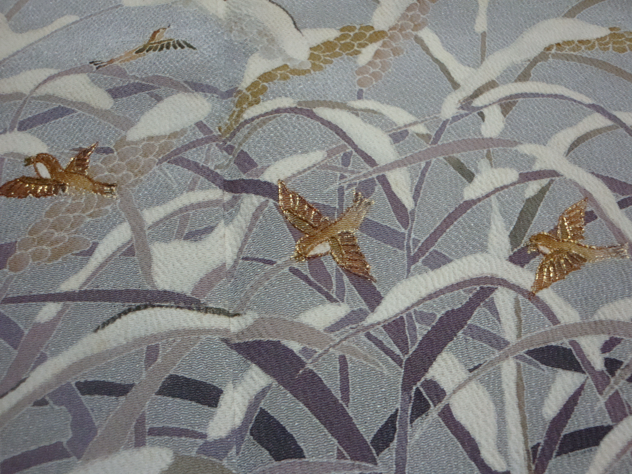 季節を染め柄から感じる、着物の楽しみ。「林克彦 小紋『雪輪に十花』」きもの 美濃幸