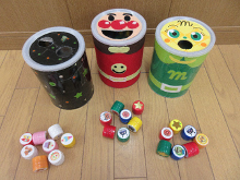 箱付きフェルトのおもちゃ 手作りおもちゃ ぽっとん落とし ハンドメイド - メルカリ