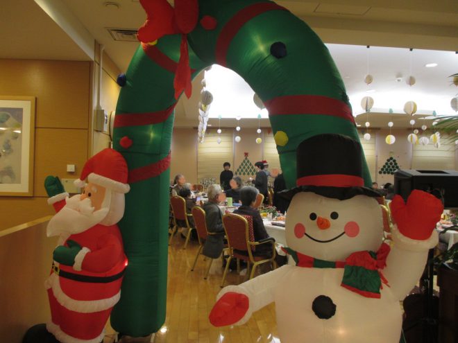 クリスマス会2022 老人デイサービス社会福祉法人 興寿会
