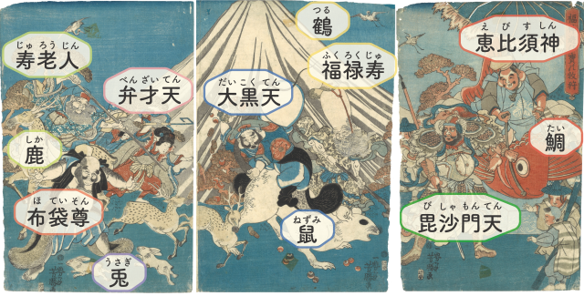 港七福神めぐり麻布十番商店街