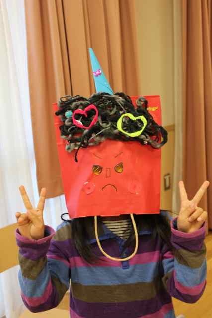 ハロウィンの紙袋おばけ仮装アイデアTikTok