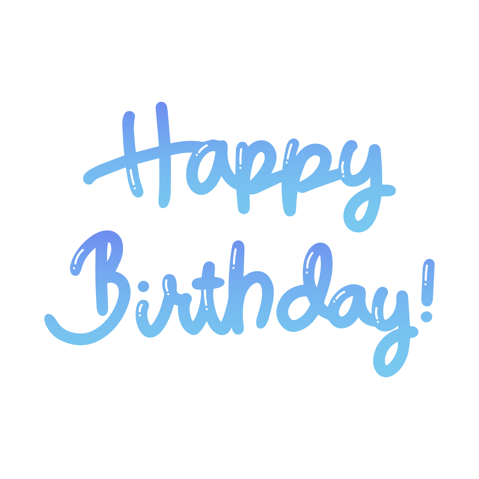 おしゃれな筆記体のバースデーレターバナー ブラック虫ピン付きで立体的に飾れる！HAPPY BIRTHDAYCRAFTS ハピバクラフト 〜誕生日の飾り付けや手作りメッセージカードのお店