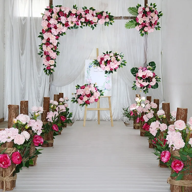 在庫処分 ウェルカムスペース 装花 記念撮影 おしゃれ 装飾 飾り 円形 DIY パーティー 披露宴 幅210×高さ200㎝ 結婚式 アーチ 園芸ホワイト バルーンアーチ フラワーアーチ レンタル 高砂装飾 兼 フォトブース 007結婚式 フラワー 会場装花 レンタル– 結婚式準備