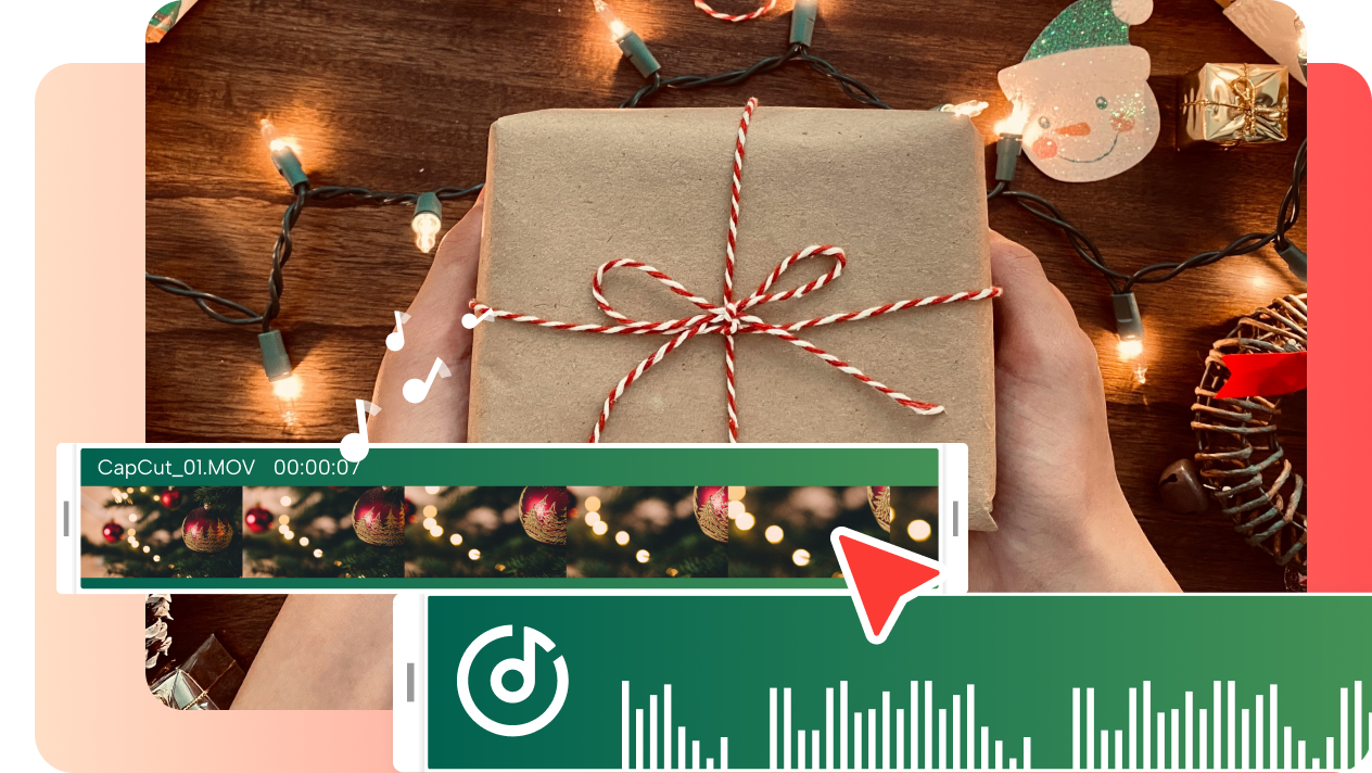 テンプレート＆エフェクト素材で簡単！クリスマス動画作成