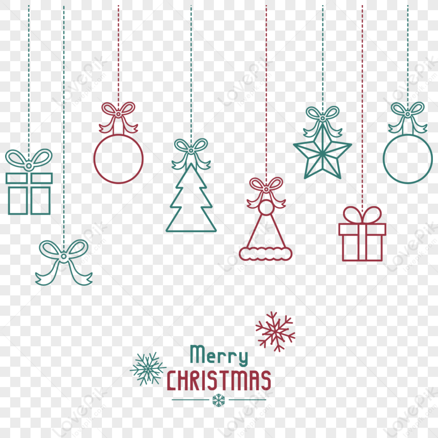 フリーイラストツリーとメリークリスマスの背景パブリックドメインQ：著作権フリー画像素材集