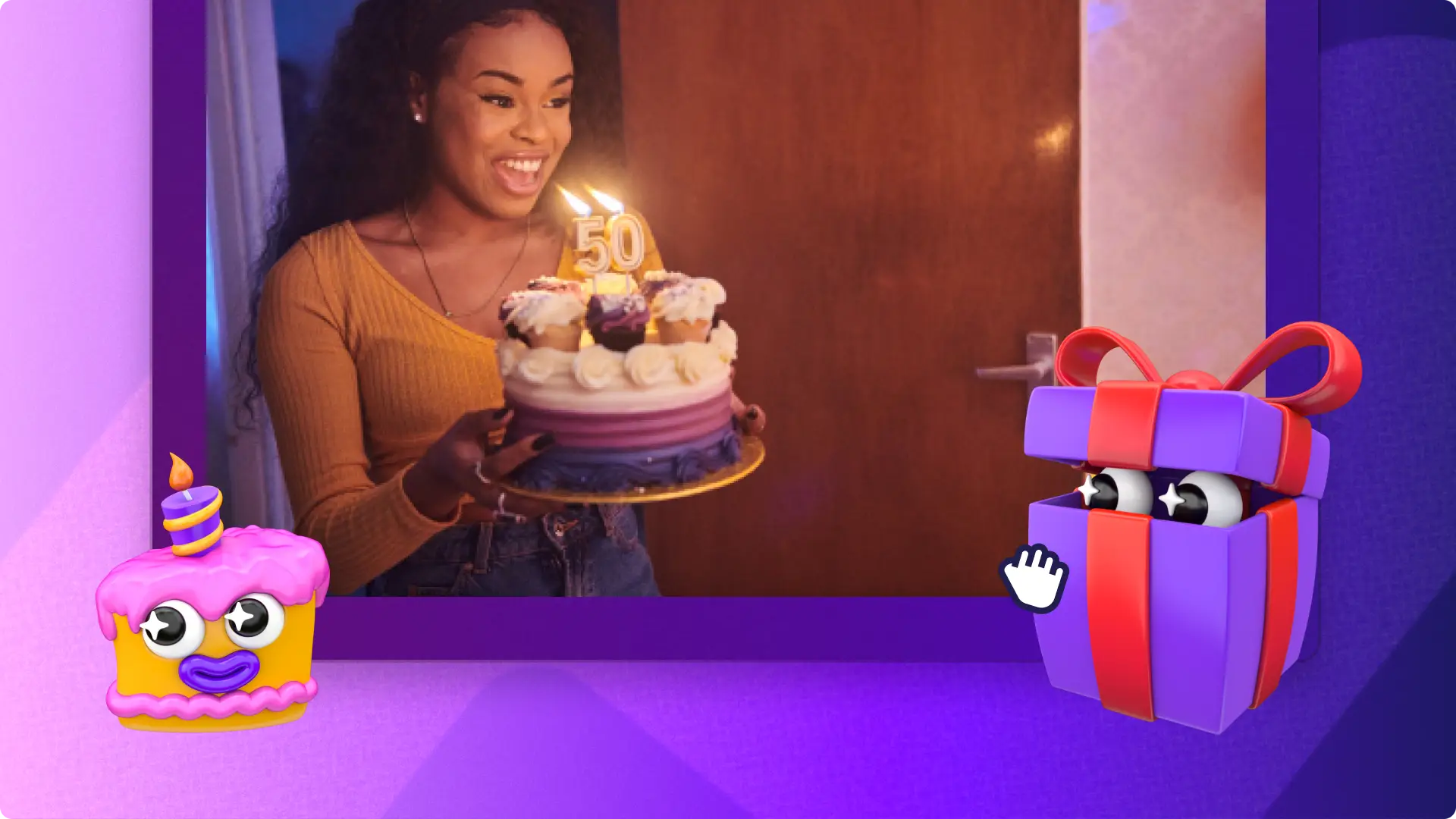 誕生日動画テンプレートでおしゃれなバースデームービーデザインを無料で作成！Canva