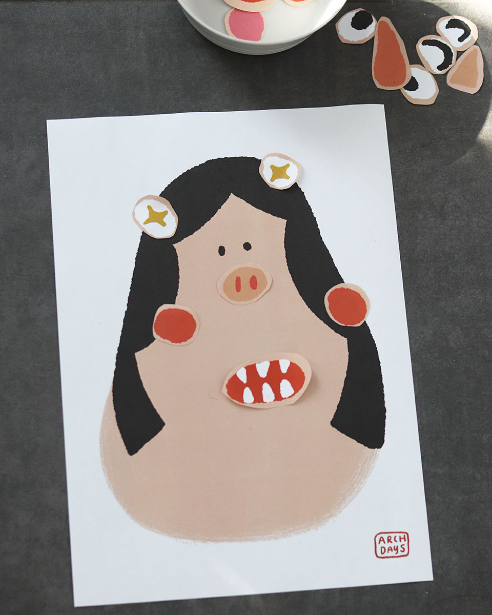 簡単な手作り福笑いで遊ぼう！お正月に家族で楽しむおもちゃ工作 - teniteo テニテオ