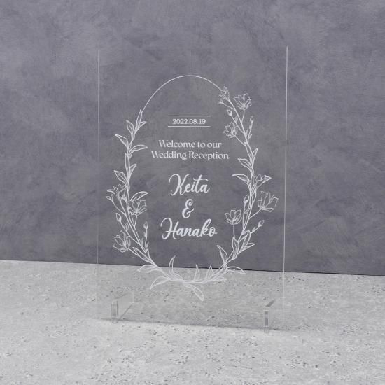 前撮りウェルカムボードは文字でキマル！オシャレに仕上げるワザ、伝授します。 - おしゃれな結婚式小物が何でも揃う通販サイト ファルベ