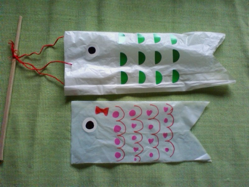 ビニール袋のこいのぼり先生のためのページ教育・保育をサポートするオンラインショップ エデュース