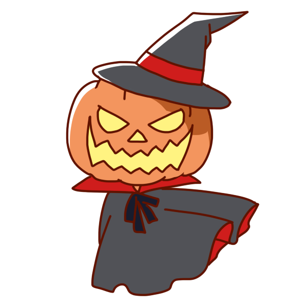 ハロウィンのイラスト おばけ- イラストくん