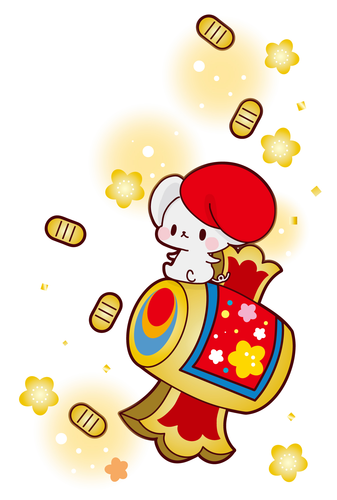 打ち出の小槌のイラスト素材228012676- イメージマート