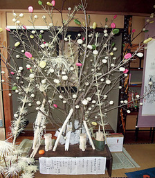 小正月の飾り物各展示品の紹介ページ