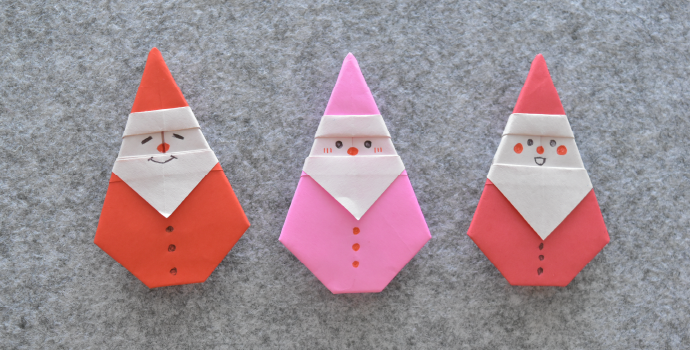 かんたんな折り紙 クリスマス特集How to fold origami “Christmas Special”