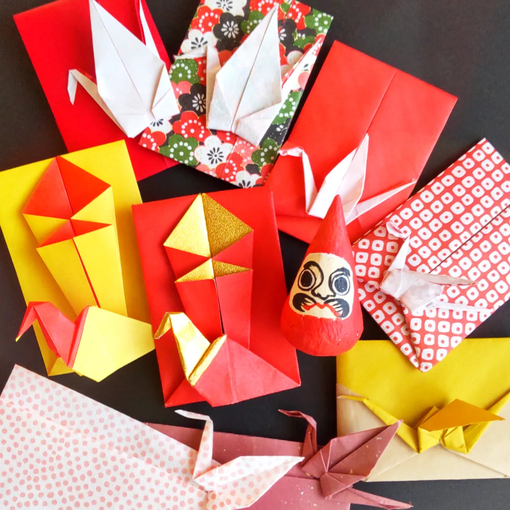 折り紙でリンドウの折り方！敬老の日に簡単立体的な作り方セツの折り紙処