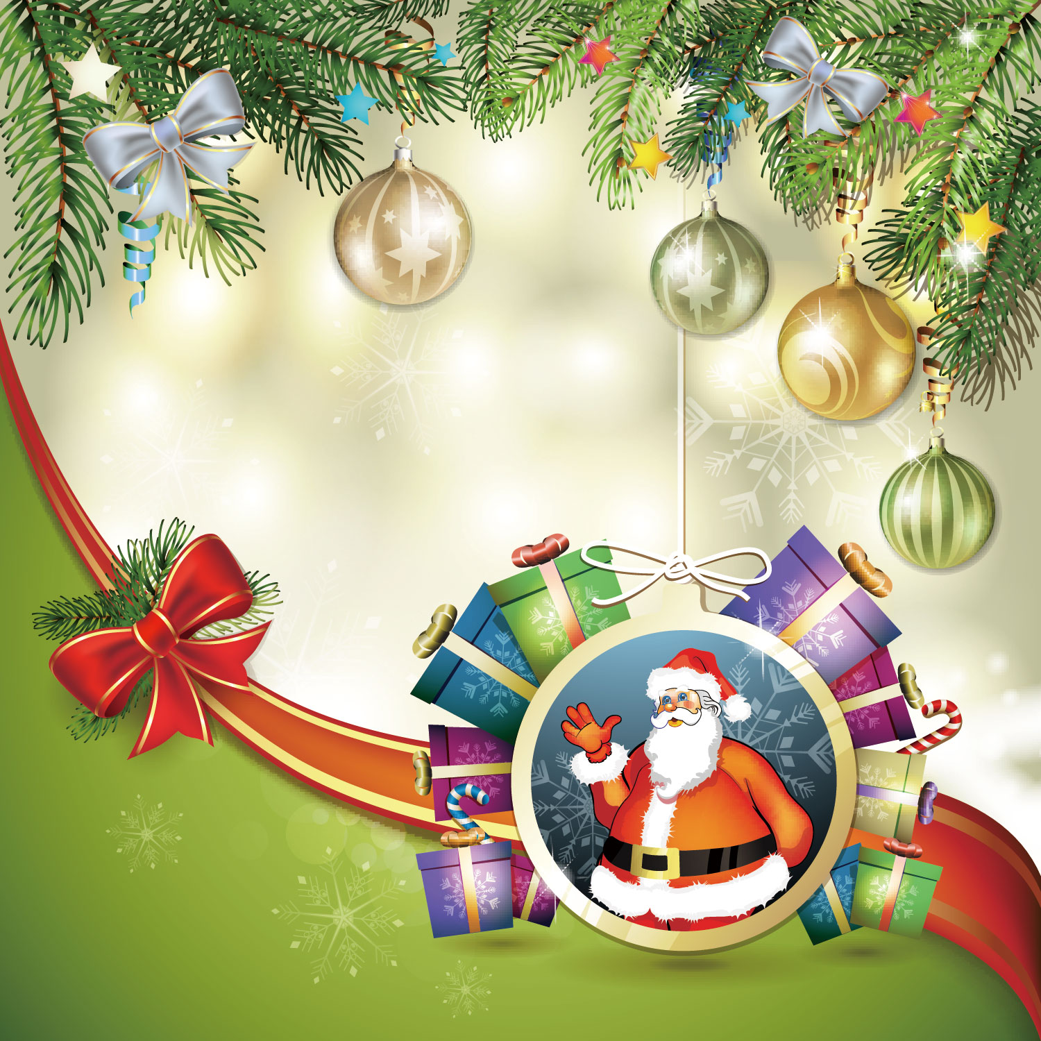 フリーイラストクリスマスツリーとトナカイと星の背景でアハ体験GAHAG著作権フリー写真・イラスト素材集 - GAHAG著作権フリー 写真・イラスト素材集