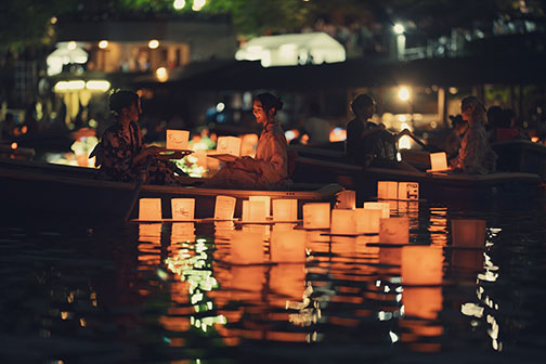 旧中川東京大空襲犠牲者慰霊灯籠流し 江戸川区ホームページ