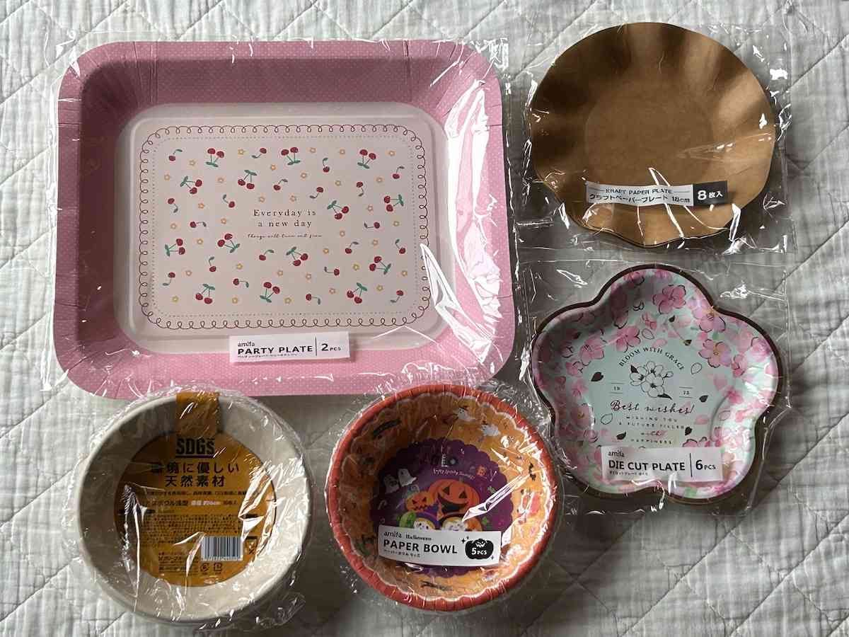 ダイソー100均ハロウィン2018パーティーグッズ 画像 紙皿 紙コップ クッキー型などオシャベ