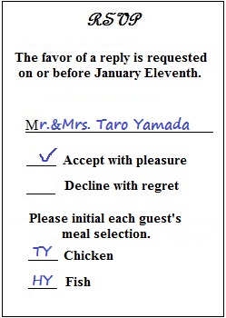 結婚式の招待状で使える！ 英語のフレーズ を取り入れて、オシャレに仕上げましょう♪Wedding Diary