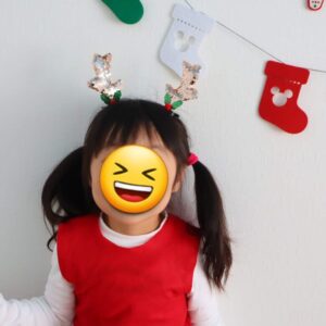 セリアミニチュアサンタハットぬいぐるみ用コスチュームぬい活帽子