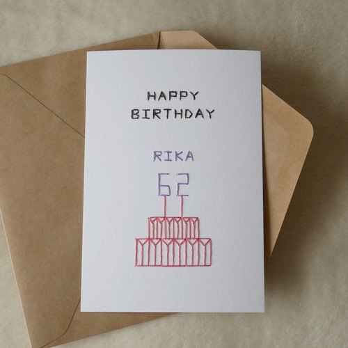 ましかくカードのデコレーションだけで簡単に作れる！誕生日アルバム！ 手作りアルバムアルバムキッチン