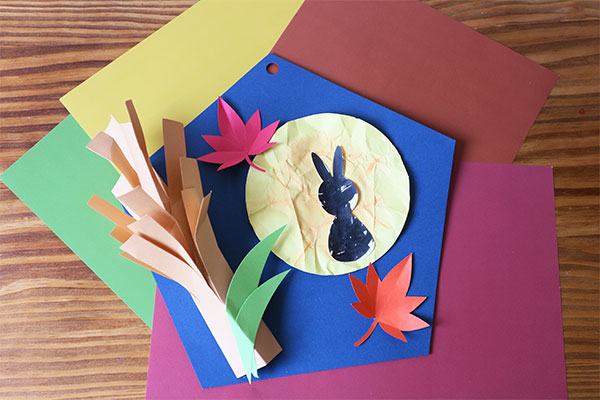 保育 製作 お月見製作で作ろう！満月とうさぎのお月見飾り