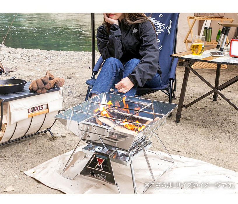 ロゴス logos 焚き火シート おしゃれ シート 焚き火マット マット キャンプ アウトドア 断熱 耐火 焚き火台 たき火台 耐火 断熱シート80×60cm 81064021LINEブランドカタログ