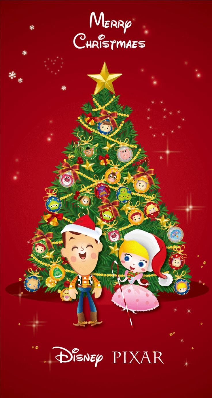 フリー素材サンタ帽子の鳥のキャラクターがかわいいクリスマスイラスト