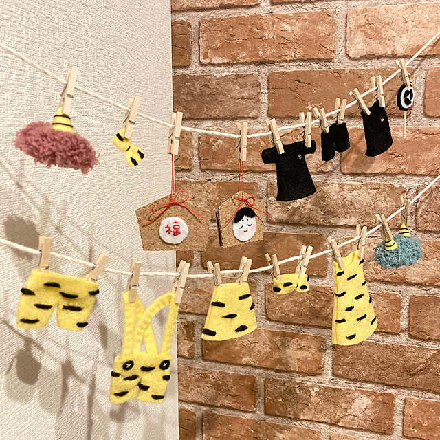 100均DIY 切って貼るだけで作る節分飾り - YouTube