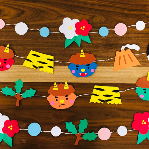 ペーパークラフト かわいい節分置き飾りを作ってみました。👹 - YouTube