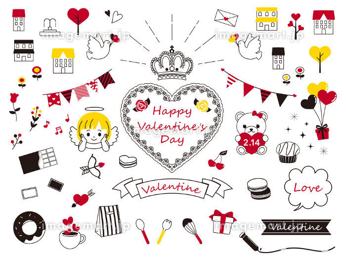 バレンタインイラスト35選