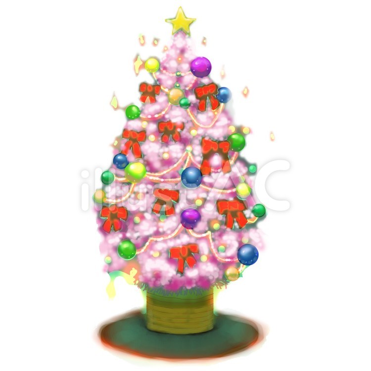 ピンク クリスマスツリー 約150cm