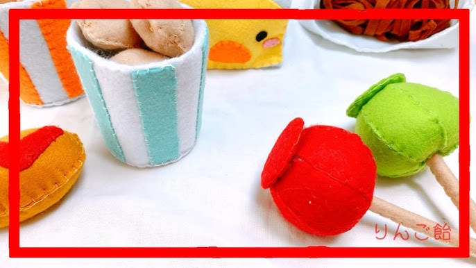 夏祭り製作 本物にそっくり！新聞紙で作るりんごあめの作り方ほいくびより