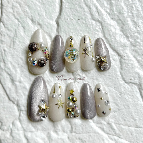 2023年最新 今年のクリスマスネイルは決まった？おすすめデザインのやり方を解説ジェルネイル＆ハンドメイド通販 Joyart ジョイアート