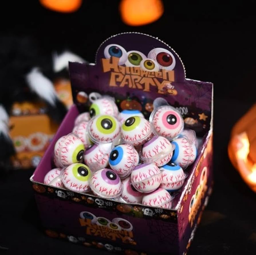 レンチンで簡単☆ グロかわな目玉ゼリーのレシピ ハロウィン