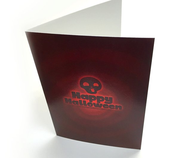 ハロウィンカード、ゾンビカード、ハロウィンポップアップカード - ショップ PopYourLove はがき・メッセージカード - Pinkoi