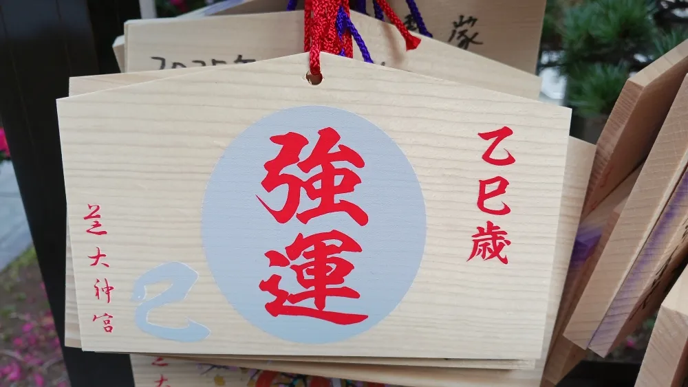 芝大神宮 恋昇鯉おみくじ好き