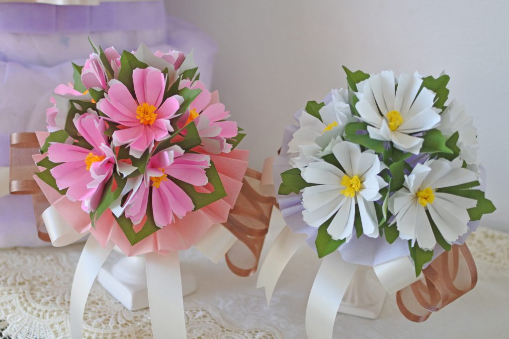 折り紙で作る花束「折り紙ブーケ」の作り方marry マリー