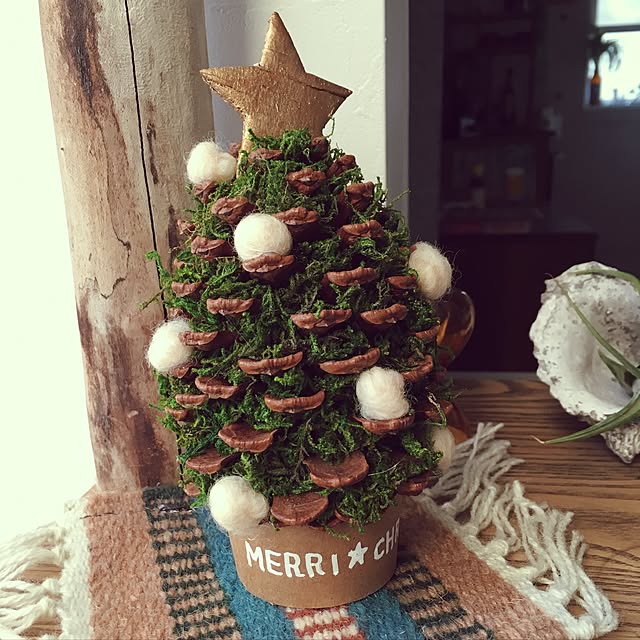 松ぼっくりのクリスマスツリーターントクルこども館 焼津おもちゃ美術館・やいづ えほんと